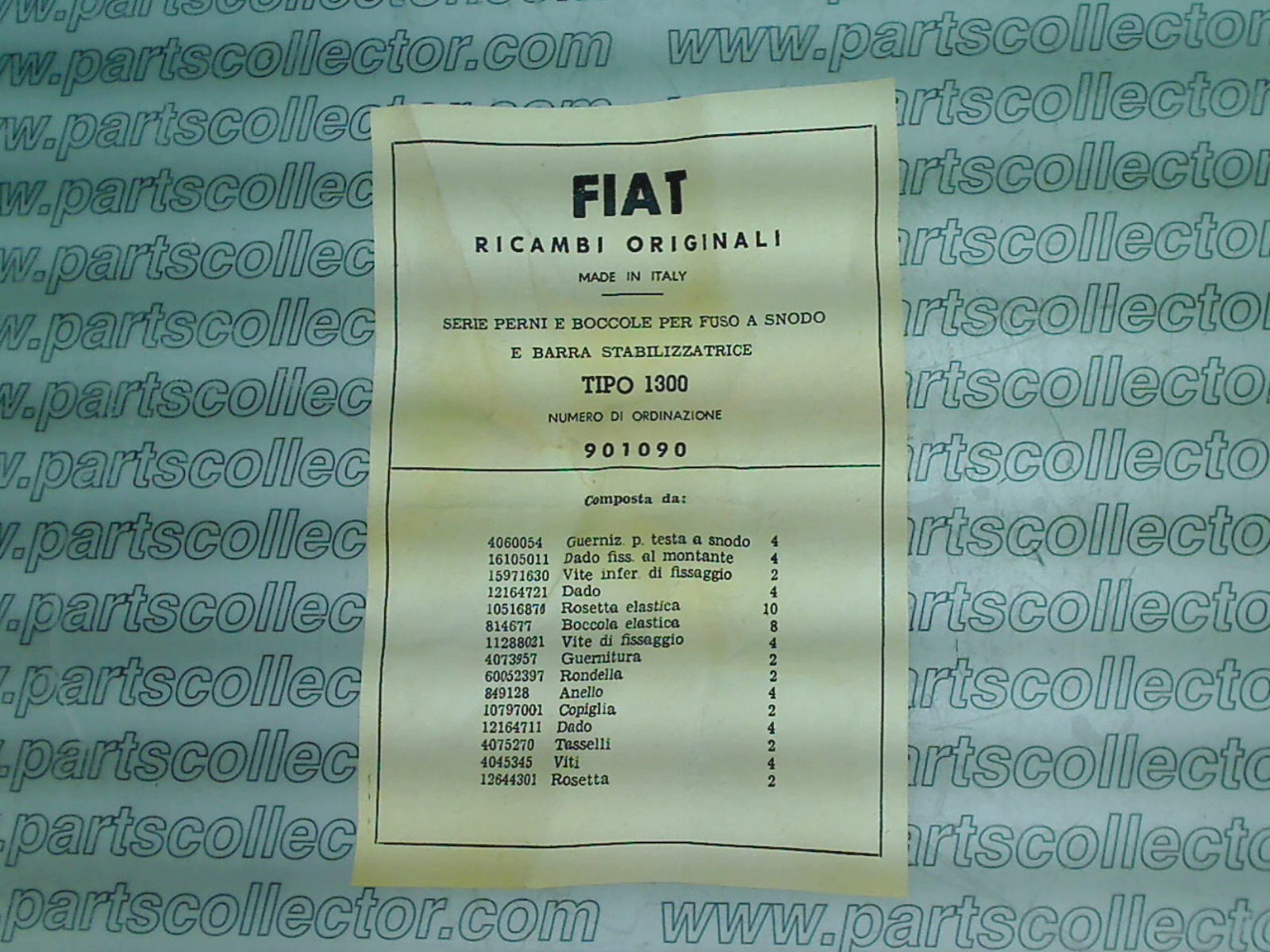 FIAT 901090 Suspension code 8113 compatible with: FIAT 1300 - additional view